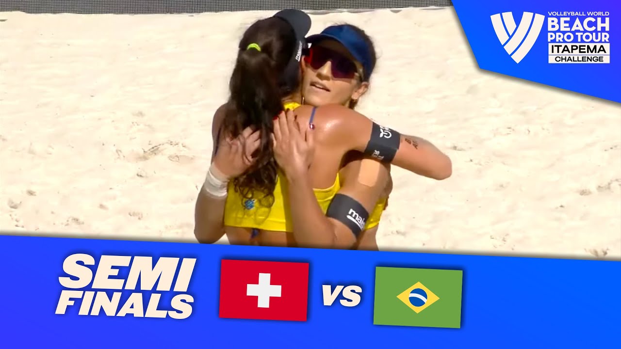 Böbner/Vergé-Dépré Z. vs. Carol/Barbara - Semi Final Highlights Itapema 2023 #BeachProTour