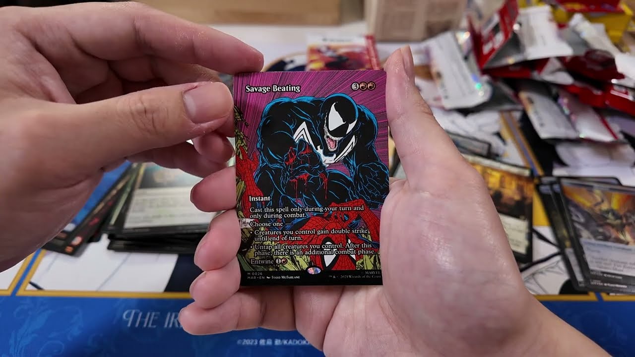 [Magic The Gathering] Let's Open another box of MTG Spiderman Collector Booster Box!