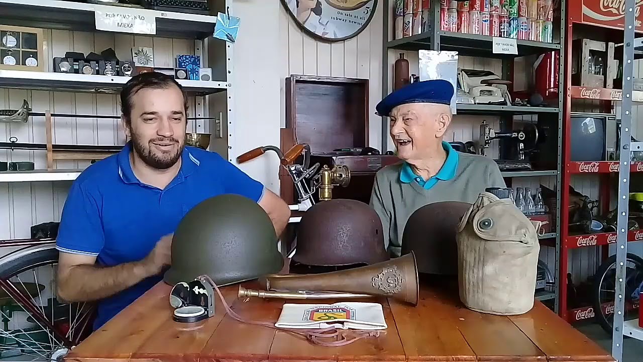 Entrevista com ex combatente da FEB da segunda guerra mundial, Sr. Francisco Tischner.