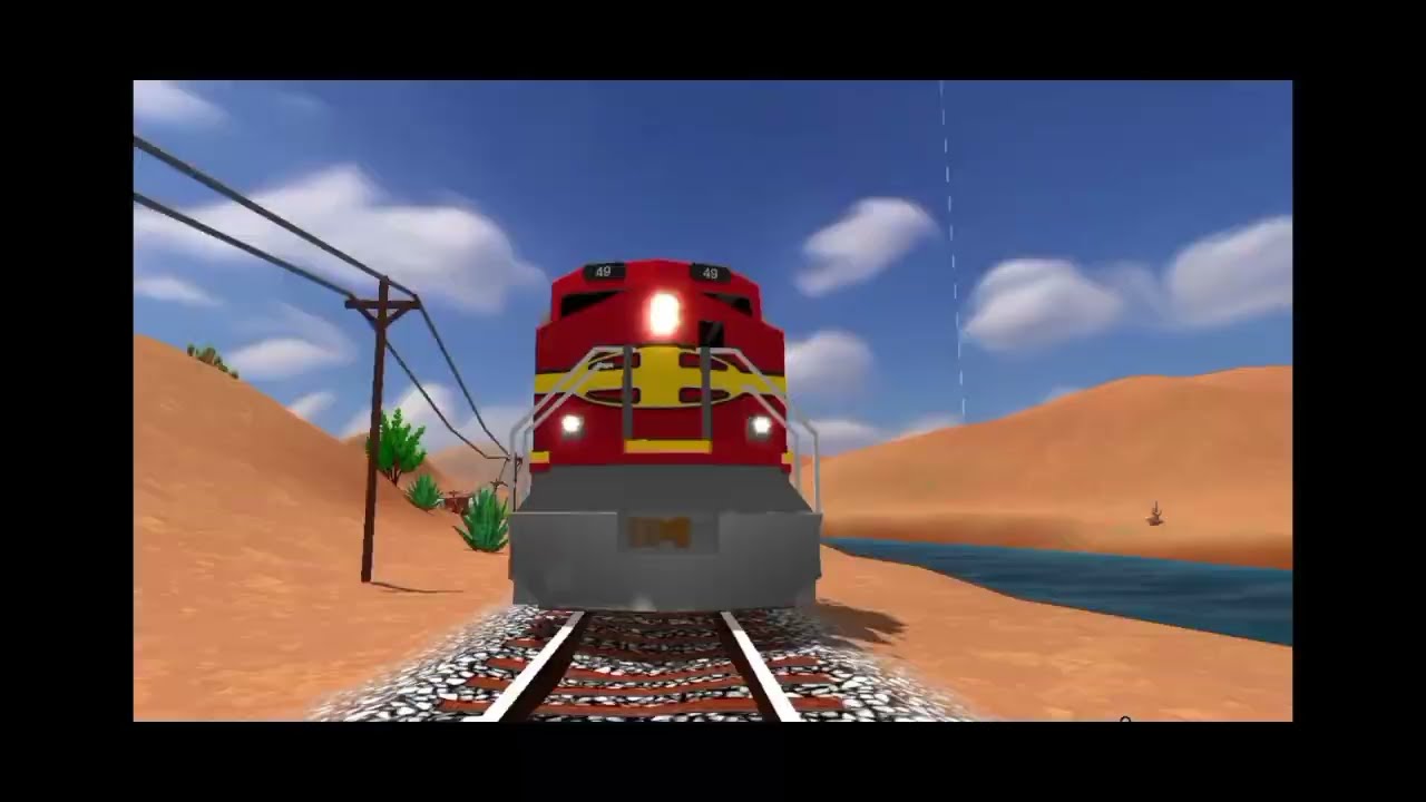 On the atchison,topeka and the santa fe (santa fe 70s Comercial in trainworks 2)