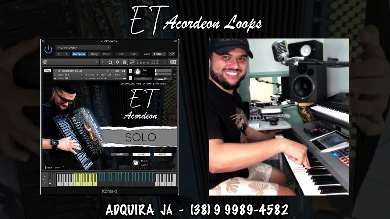 Biblioteca para Kontakt ET ACORDEON (SOLO)