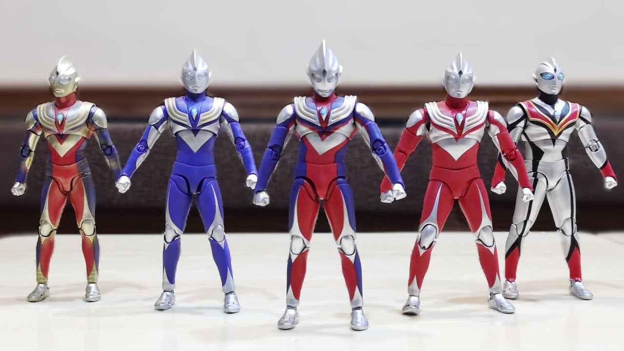 SHF迪迦真骨雕大集結！#ultraman #奧特曼 #SHF#真骨雕#迪迦奧特曼 