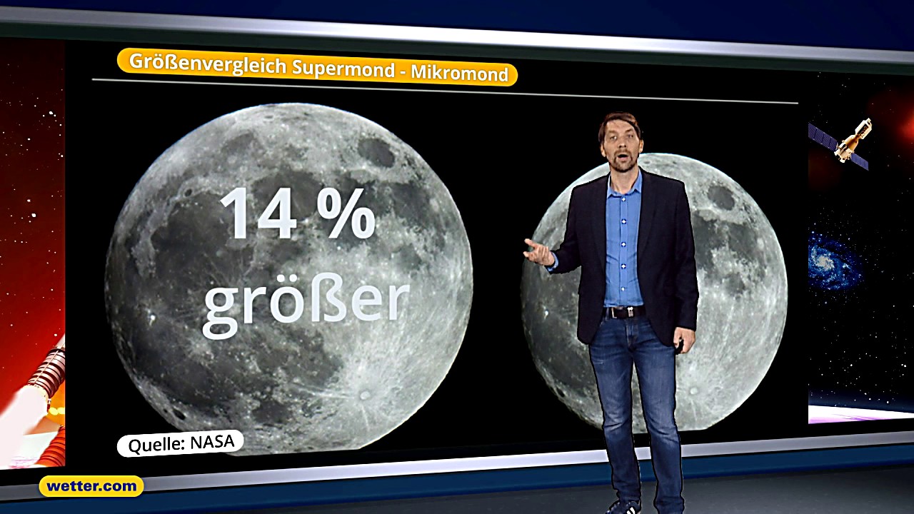 Wo sehe ich den XXL-Supermond in Deutschland? Unsere Mond-Wetterprognose (14.11.2016)