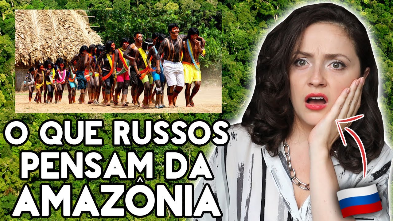GRINGA REAGINDO À VERDADE SOBRE AMAZÔNIA BRASILEIRA😲