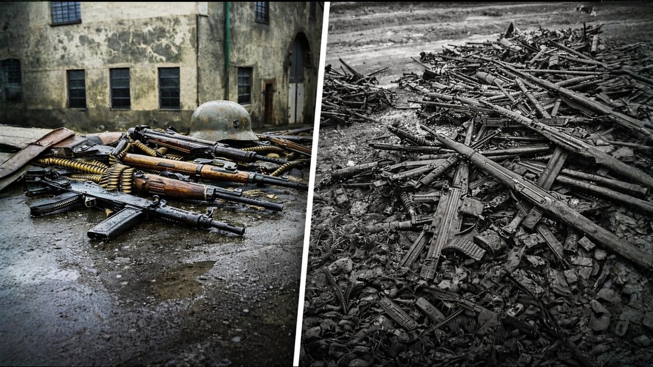 What the Allies Did to German Weapons After WW2