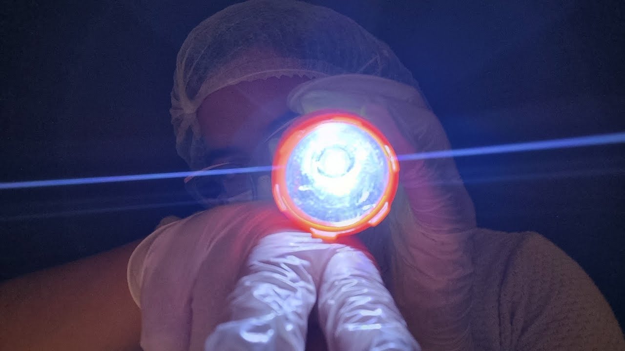 ASMR caseiro | ginecologista examinando você