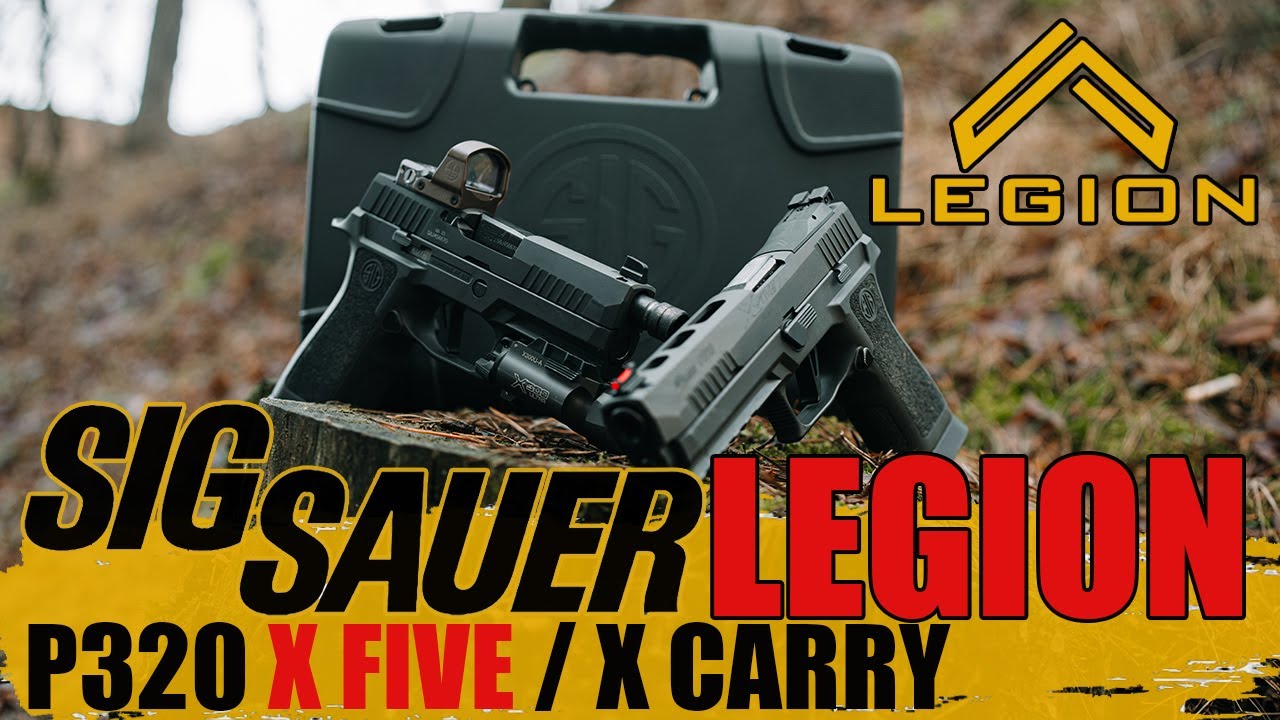 SIG SAUER XFIVE LEGION / XCARRY LEGION !!!
