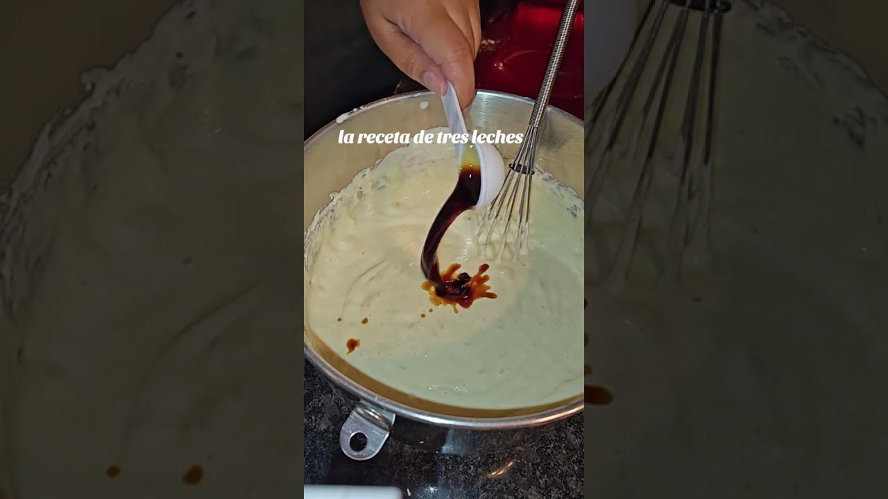 Receta de Masa de tres leches Ami estilo 