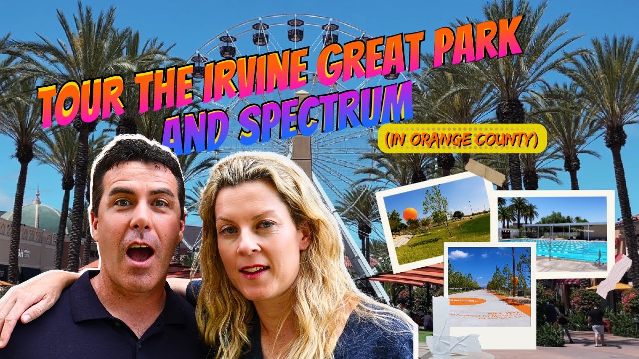 DRIVING TOUR: Great Park Neighborhoods in Irvine California + Irvine Spectrum and Portola Springs