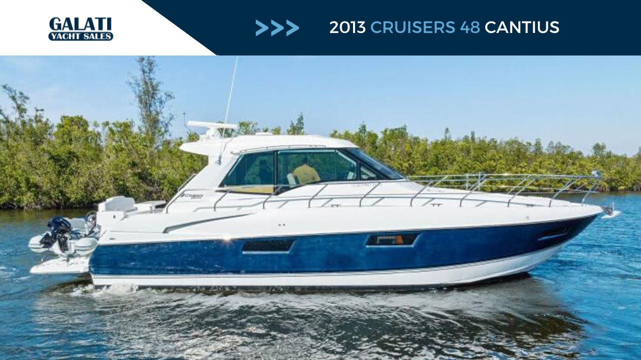 SOLD - 2013 Cruisers Yachts 48 Cantius 