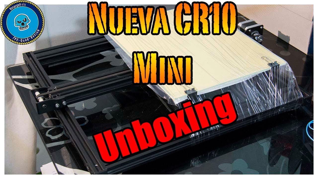 Unboxing de la nueva impresora CR10 Mini