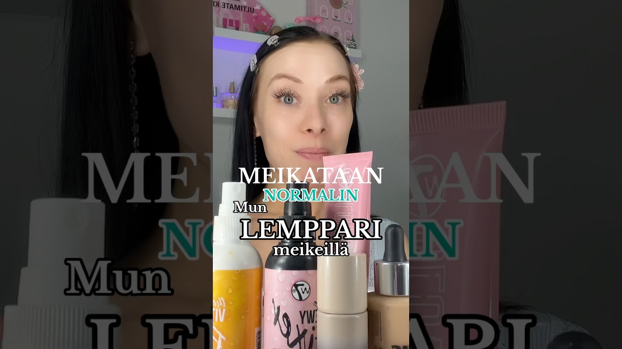 MEIKATAAN NORMALIN mun LEMPPARI meikeill&auml;🤩🤯#normalsuomi #meikataan #normalmeikit #meikkivinkit