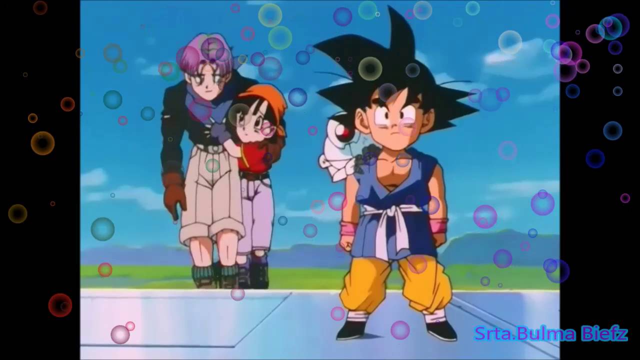 Trunks y Pan-Oye niña