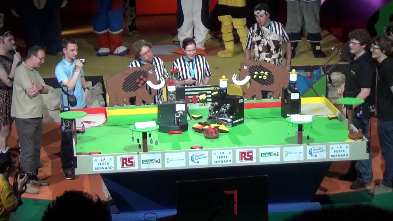 RCVA - Robotic System, Finale Coupe de France de Robotique 2014 manche 2