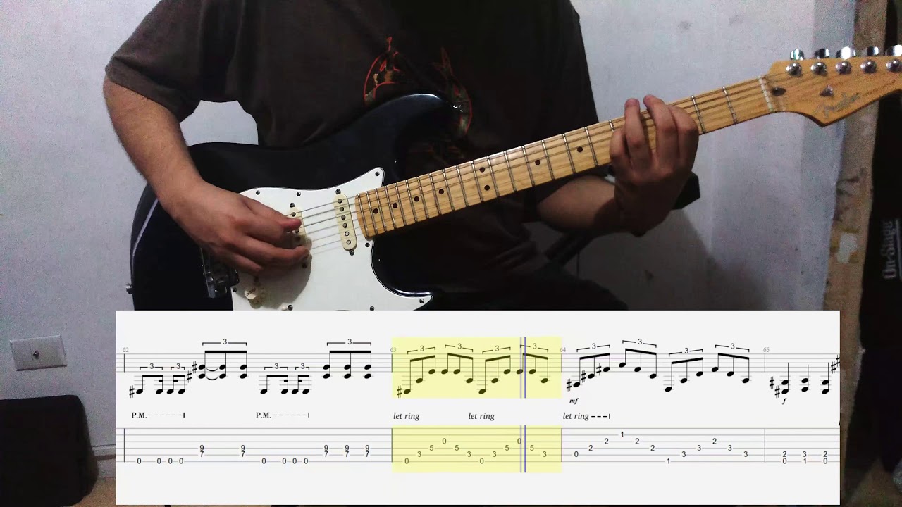 Behemoth - Ben Sahar  (Guitar Cover) (Play Along Tabs In Video)