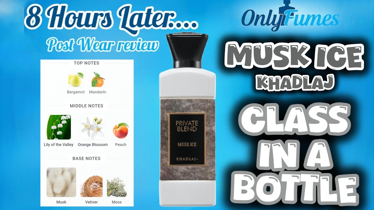 Обзор аромата Khadlaj Musk Ice Dry Down и эффекта послевкусия – Ультра-изысканный мускусный заряд...