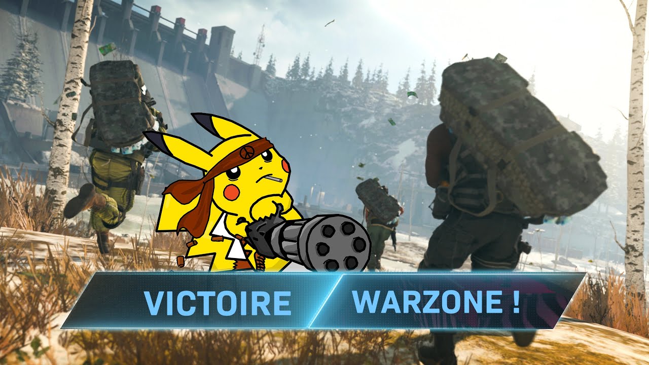 Top1 Warzone Verdansk with Pikachu @Mady_Gio @Mahoru @iamtataalex