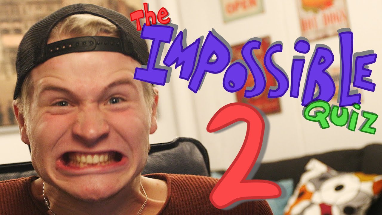 IK WORD AGRESSIEF!  - The Impossible Quiz 2! | TheKelvlog