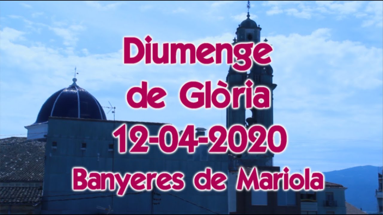 Diumenge de Glòria 2020 - Himne a La Festa - Banyeres de Mariola