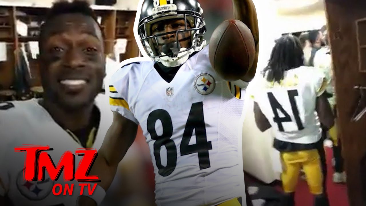 Steelers Antonio Brown Live Streams Coach Calling The Patriots A Bunch Of Ass*****! | TMZ TV