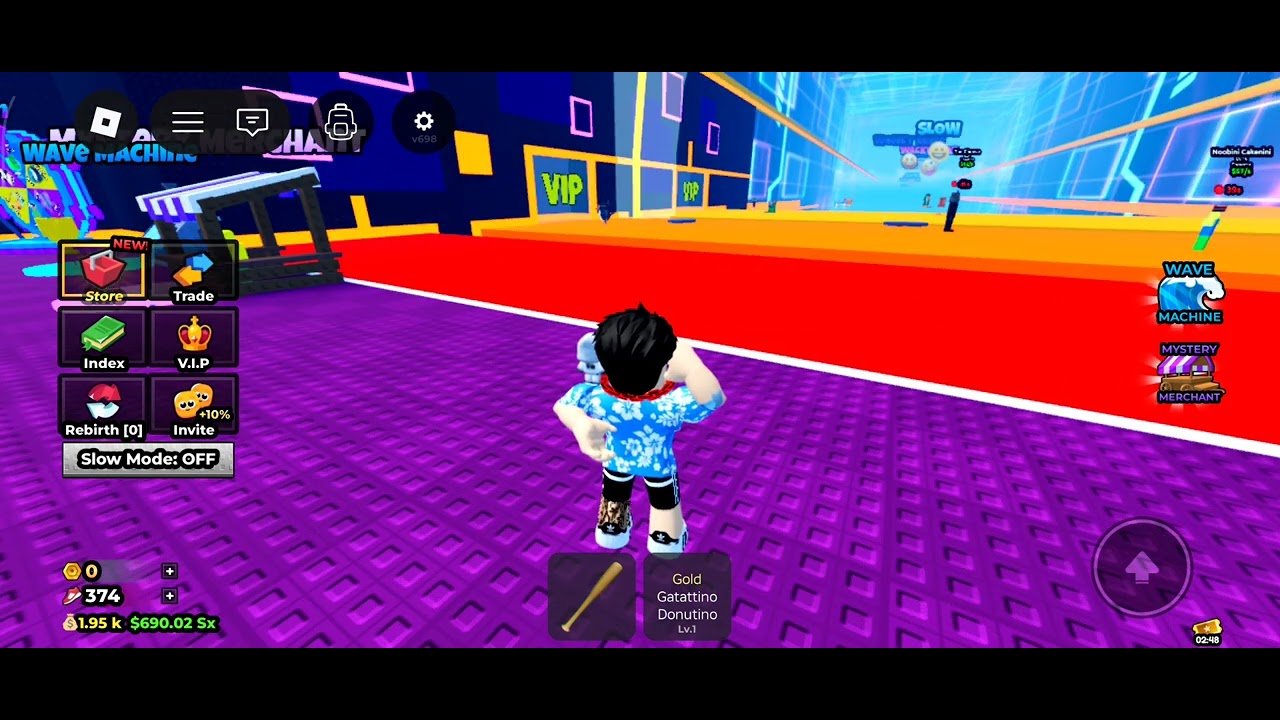 First time in update in escape tsunami for brainrot w update 
