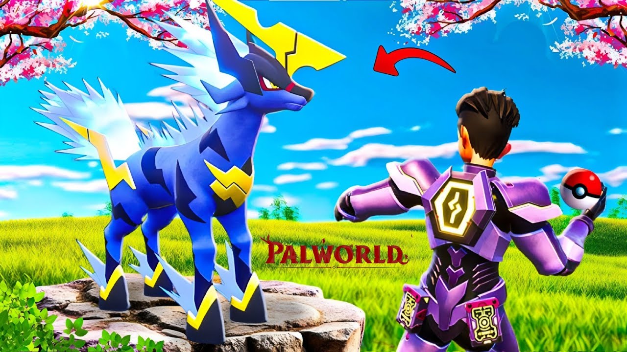 I CAUGHT LIGHTNING AZURMANE IN PALWORLD! 