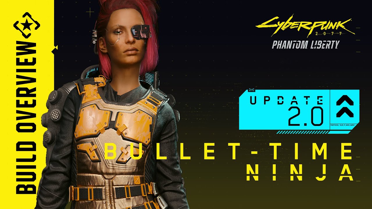 Cyberpunk 2077 &mdash; Билд: Скоростной ниндзя | Обновление 2.0