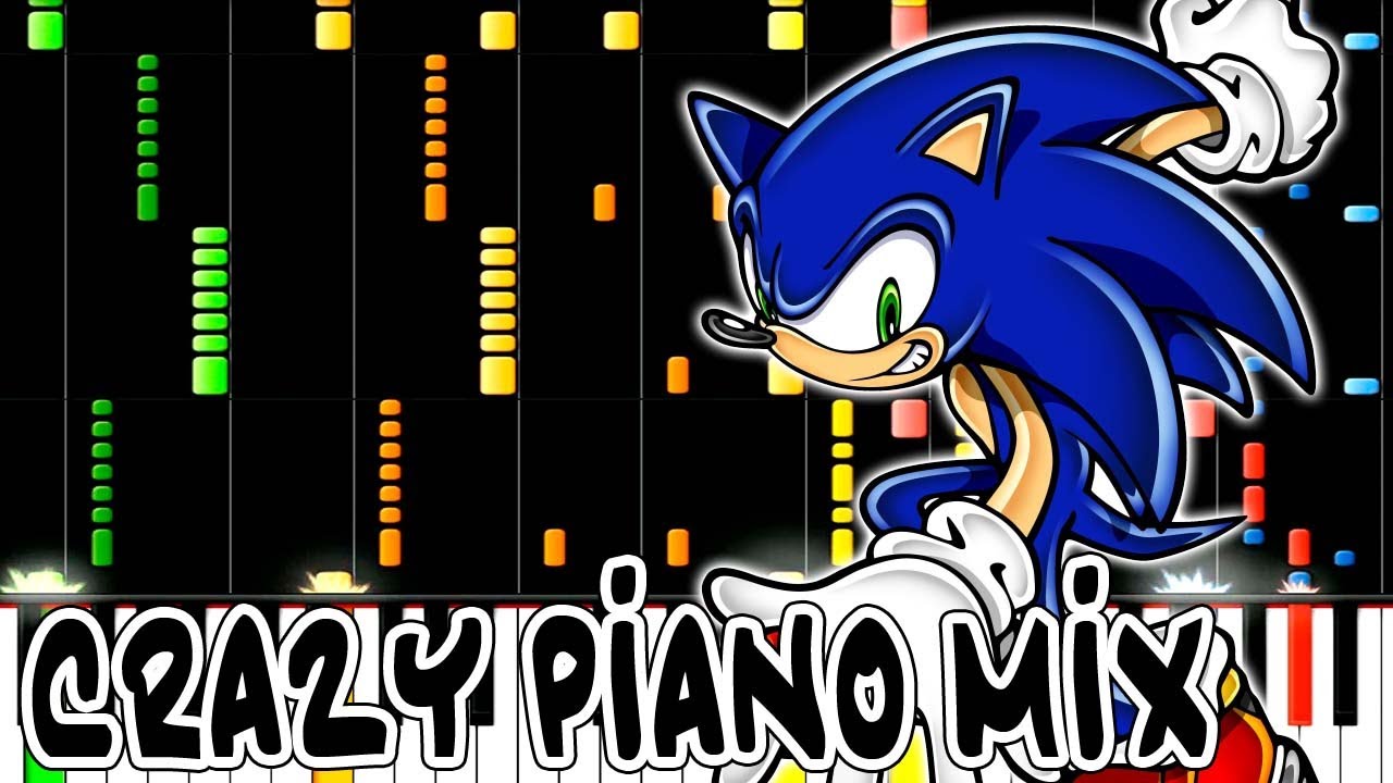 Crazy Piano Mix! ESCAPE FROM THE CITY [Sonic Adventure 2]