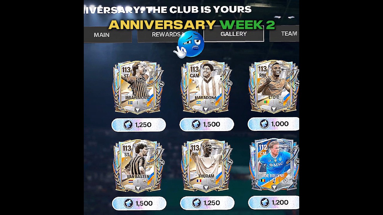 Anniversary Week 2 🤯🔥 #fcmobile