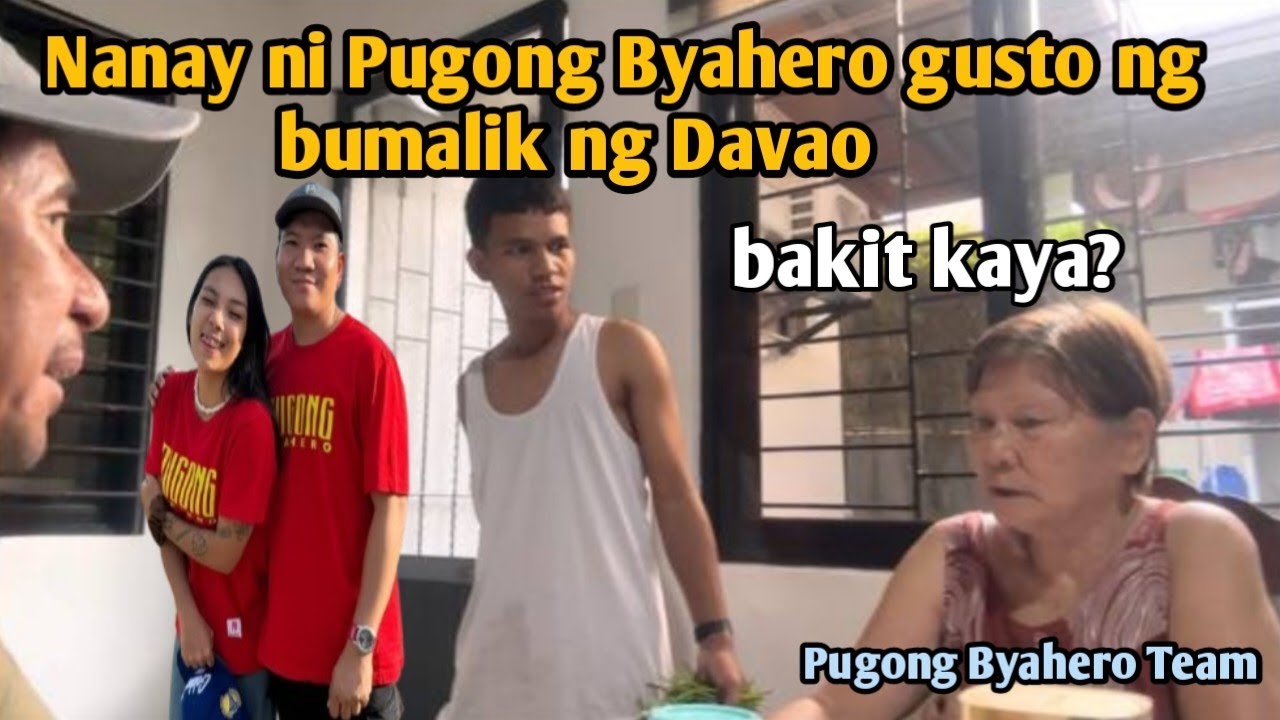 PUGONG BYAHERO NAGTAPAT NA KAY KRISNA SI INAY GUSTO NG BUMALIK NG DAVAO 