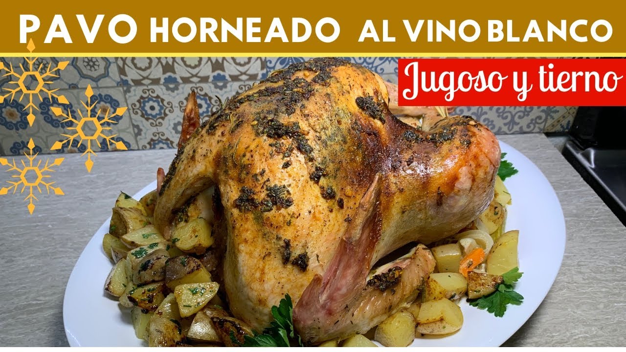 El Pavo más Jugoso y Tierno con Gravy de Vino Blanco receta FÁCIL |Cocina de Addy