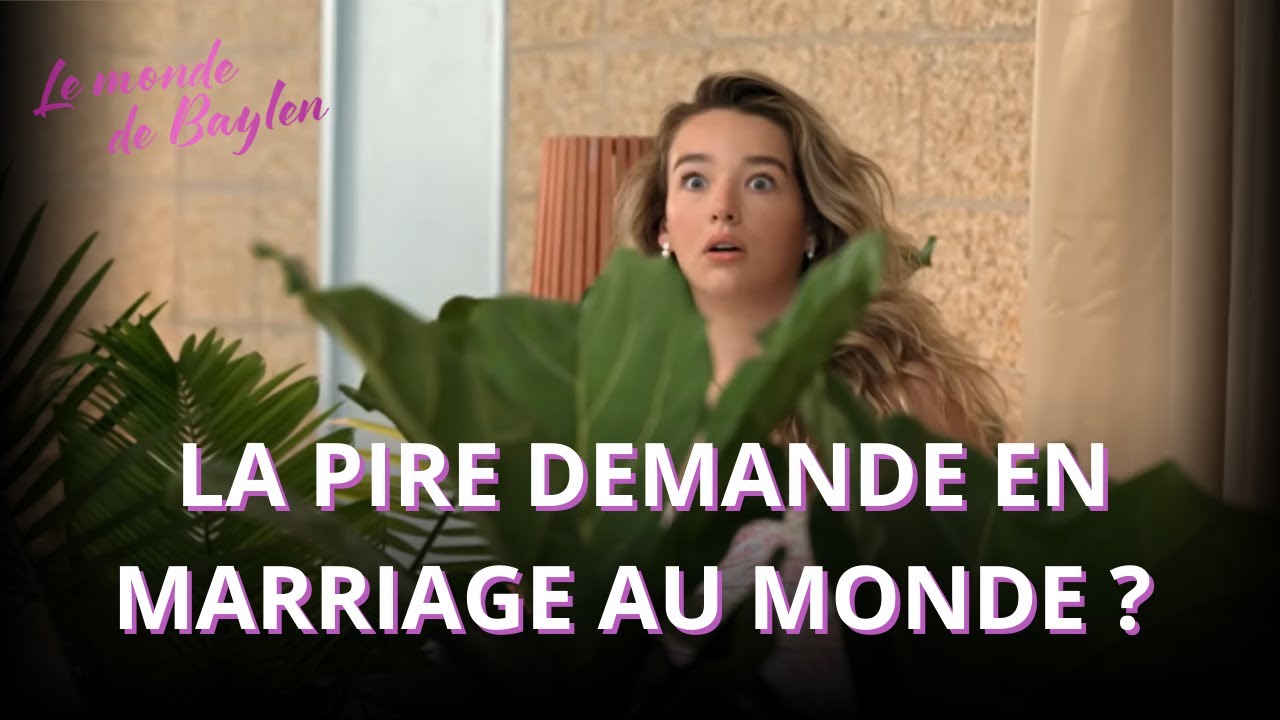 Colin doit modifier sa demande en mariage au DERNIER MOMENT  ... Le Monde de Baylen