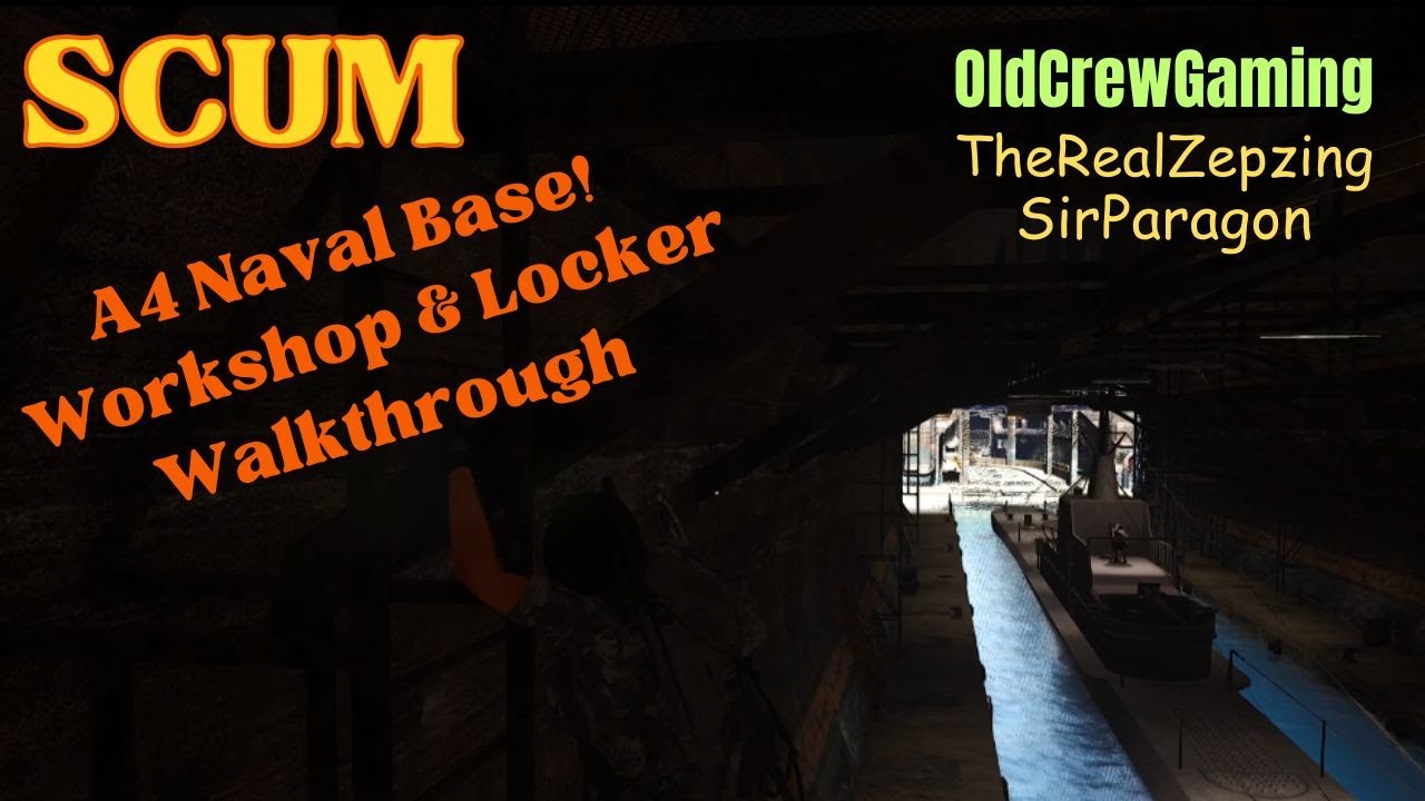 SCUM A4 Naval Base: FAST EASY LOOT! Safe Method for Easy Win!