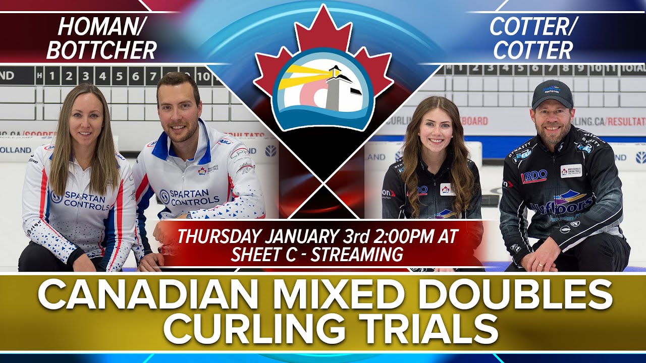 2025 Mixed Doubles Curling Trials - Playoffs - HOM/BOT vs. COT/COT