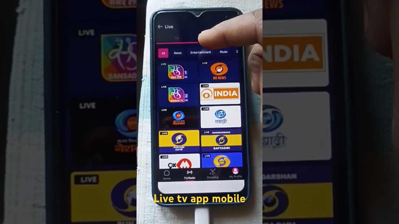 Free Live tv application for mobile | DD Free Dish | FTA channels