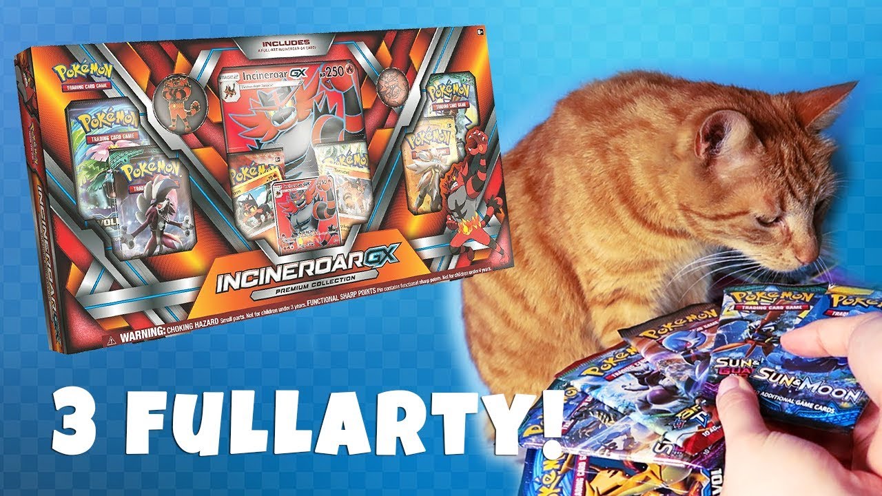 KOT PRZYNI&Oacute;SŁ MI SZCZĘŚCIE 🙀😻 Incineroar GX Box