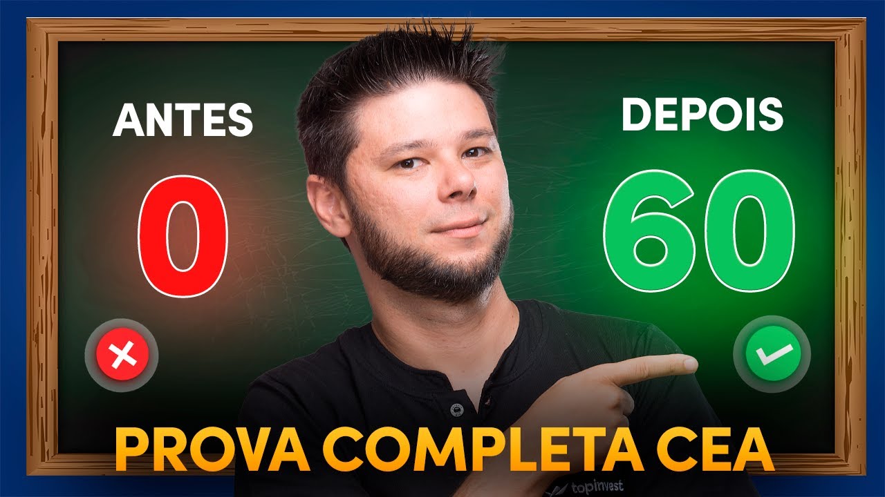 Prova COMPLETA da CEA Resolvida 2026! 📘 Acerte o que mais cai e GARANTA sua aprova&ccedil;&atilde;o!