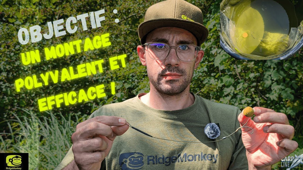 Montage carpe simple & efficace (facile à réaliser) expliqué de A à Z