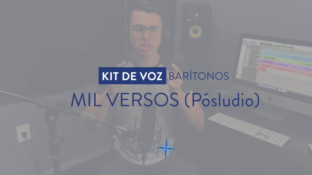 Kit de Voz - Mil Versos (Poslúdio) - Barítono