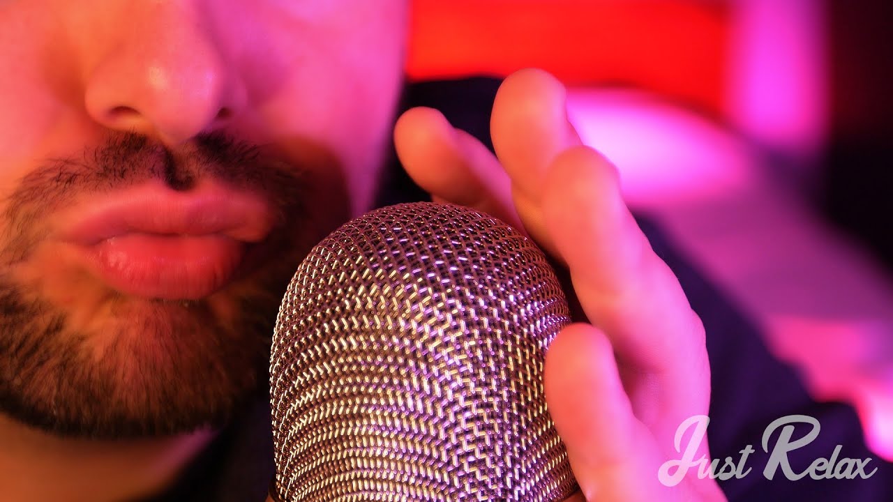ASMR Sensitive Mouth Sounds Close Up // 8 Hours No Talking