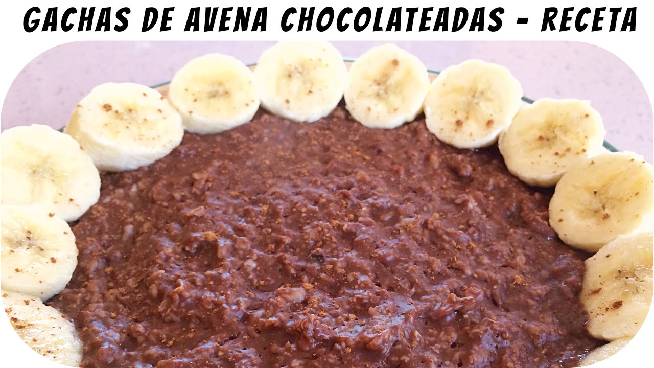 Gachas de avena chocolateadas | Receta