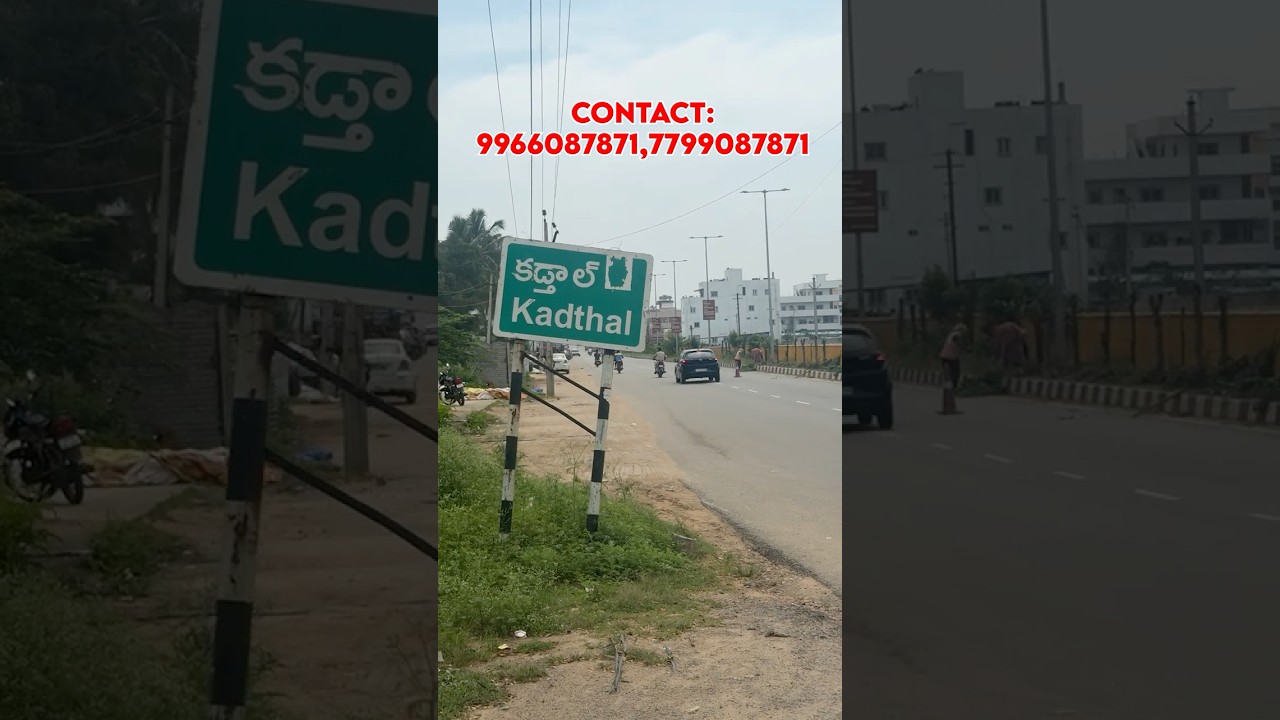 శ్రీశైలం హైవే ఫేసింగ్ తో DTCP  వెంచర్