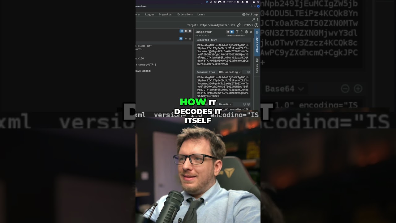 Основы Burp Suite: декодируйте URL и Base64 без усилий 🔍 #htb #thm #burpsuite #кибербезопасность