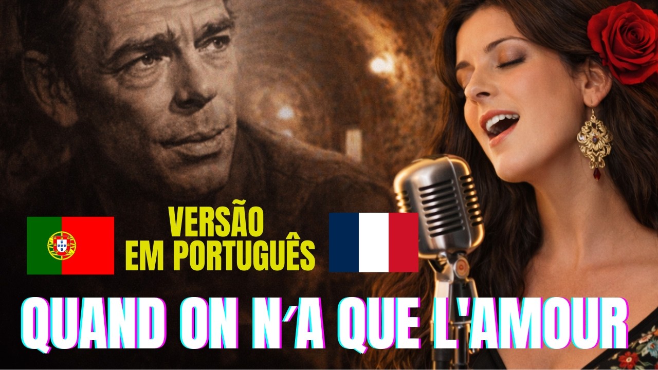 🇵🇹 QUANDO SÓ TEMOS AMOR (Quand on n'a que l'amour) - Version PORTUGAISE 🇫🇷