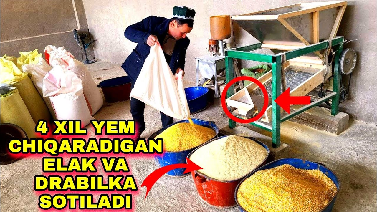 4 XIL YEM CHIQARADIGAN ELAK VA DRABILKA SOTILADI