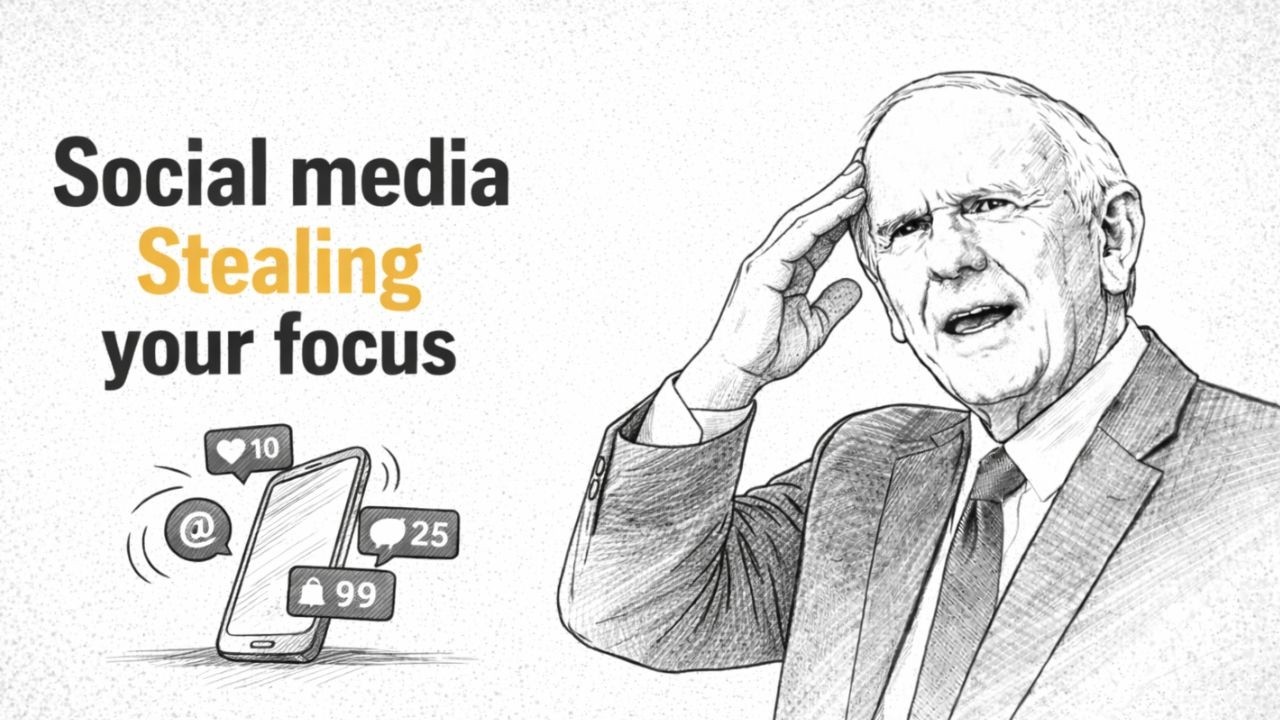 Why You Can't Focus Anymore | jim Rohn's golden words