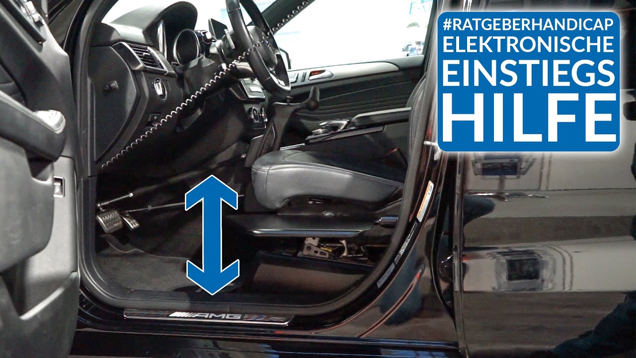 Probleme ins Auto zu kommen? So gehts mit elektischer Einstiegshilfe Ratgeber Handicap#68