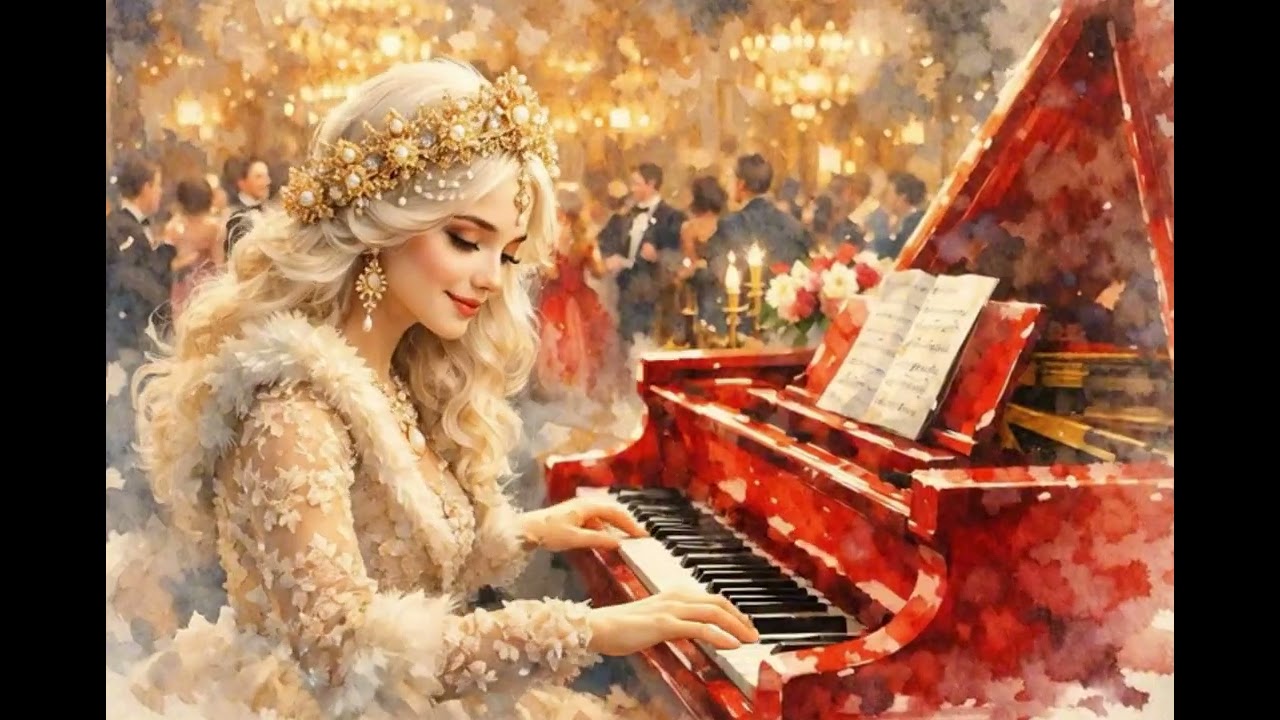 Crimson Piano Dreams in a Golden Ballroom(بهترین پناهمی)