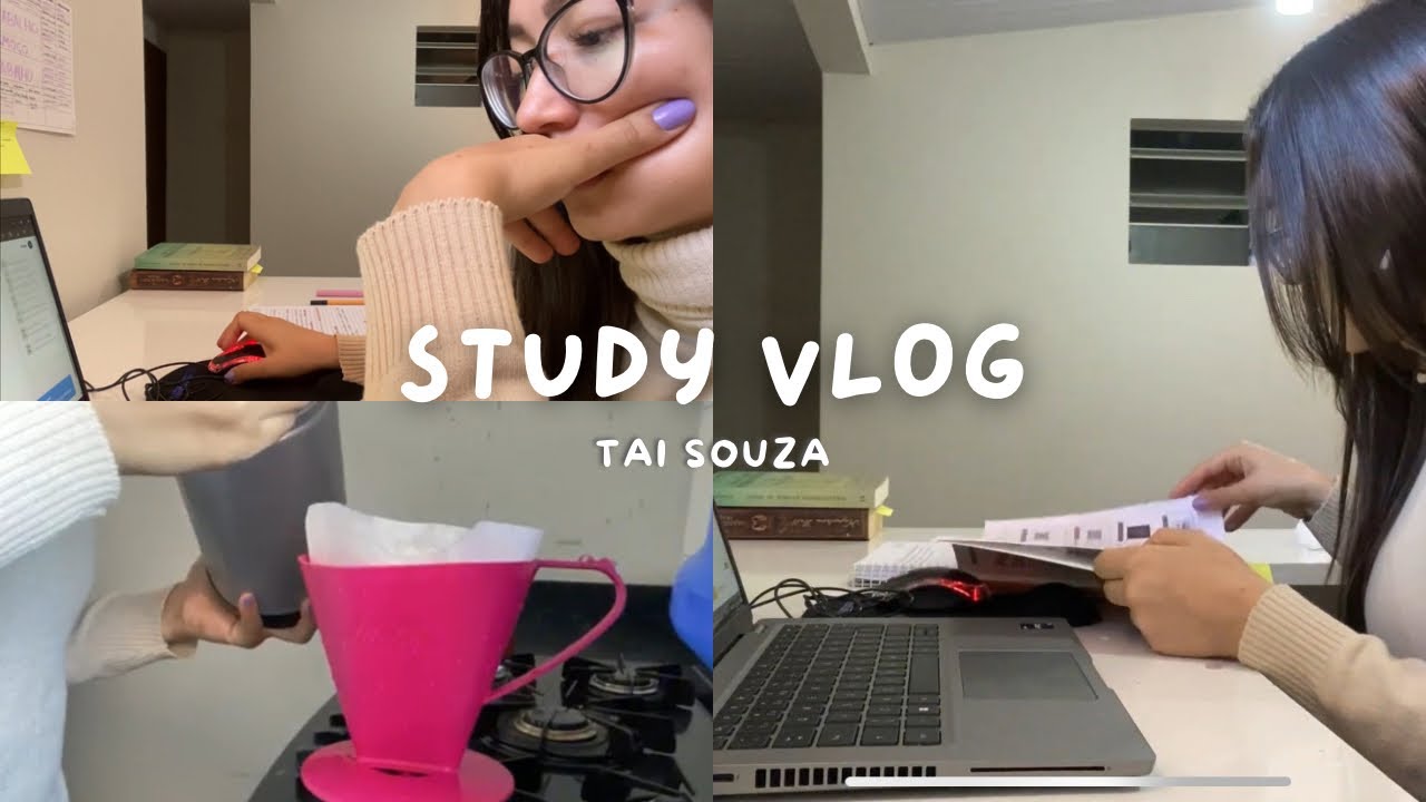 Minha rotina estudando pra faculdade EAD |administração  #studyvlog