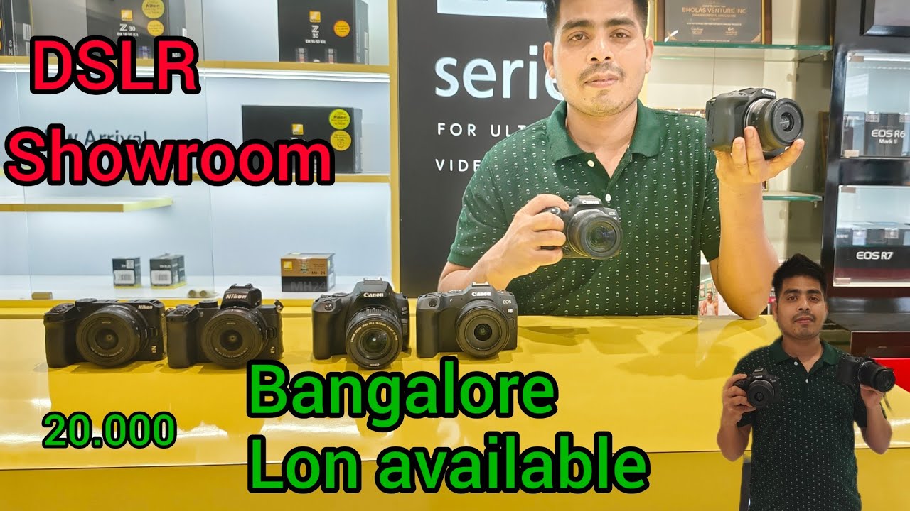 DSLR Camera  Showroom | ni banglore | GoPro camera Showroom | loan vailable